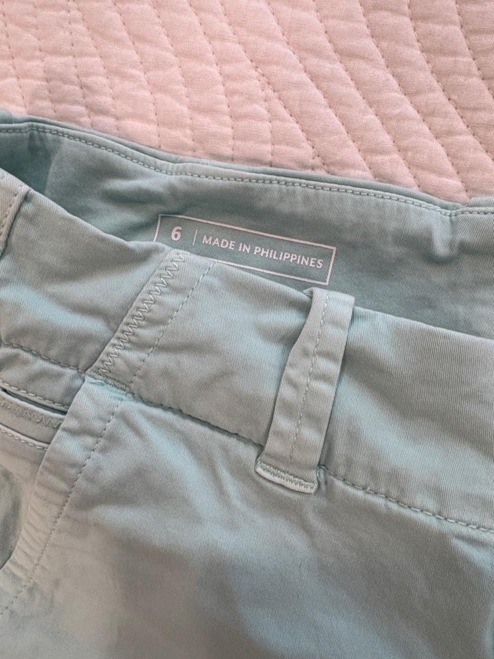 Vineyard Vines Women's Bermuda Shorts in Light Aqua - Picture 6 of 9